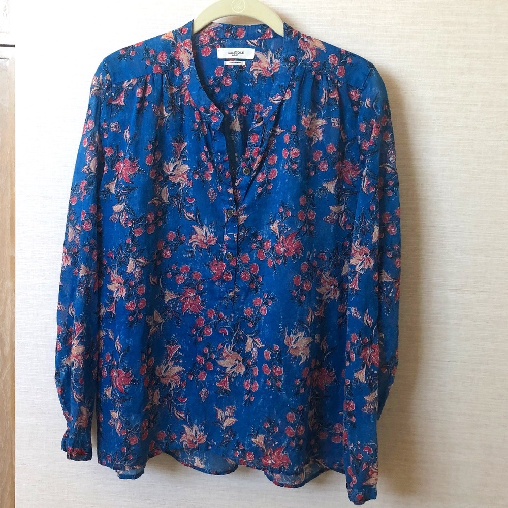 Isabel Etoile Marant Floral Blouse - NWOT